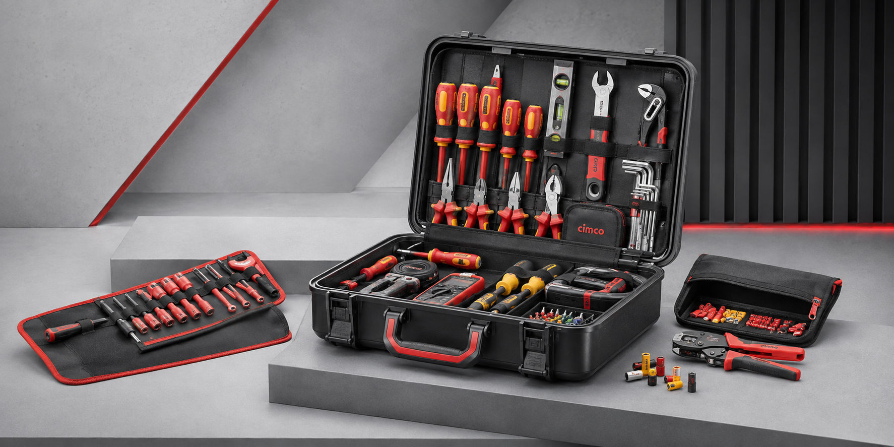CIMCO professional electrical tool kits